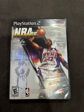 Sony PlayStation 2 NBA 06 The Life Vol.1 — White and Purple Cover